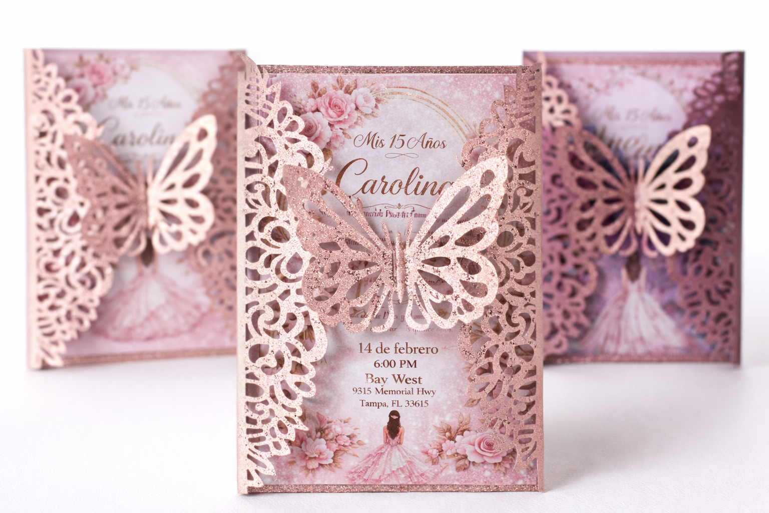 Invitaciones de Quince Años Personalizadas