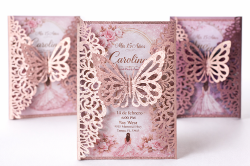 Invitaciones de Quince Años Personalizadas