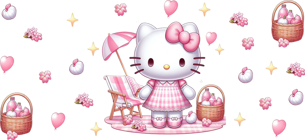 Dulzura Kawaii para Vasos Snowglobe de 16 oz (Hello Kitty)