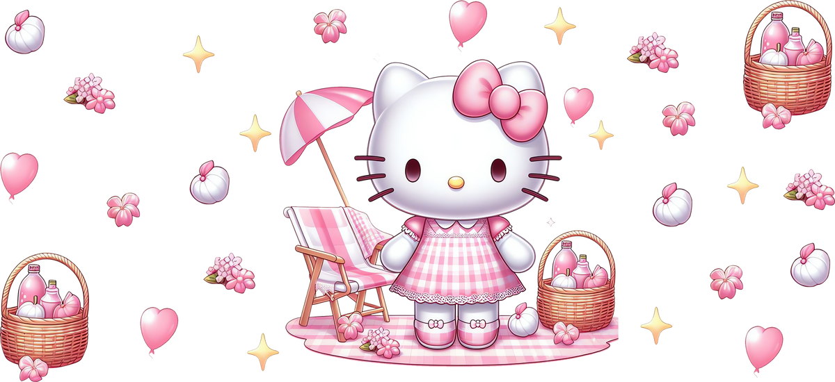 Dulzura Kawaii para Vasos Snowglobe de 16 oz (Hello Kitty)