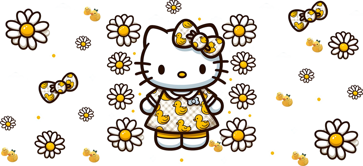 Dulzura Kawaii para Vasos Snowglobe de 16 oz (Hello Kitty)