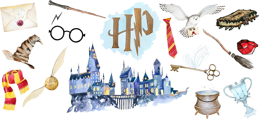 Magia y Aventuras para Vasos Snowglobe de 16 oz (Harry Potter)