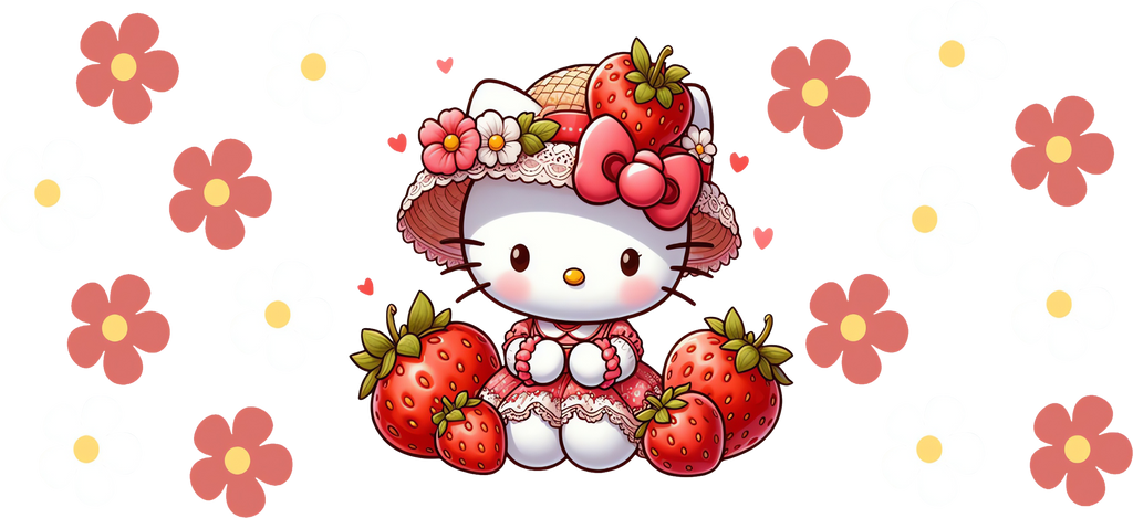 Dulzura Kawaii para Vasos Snowglobe de 16 oz (Hello Kitty)