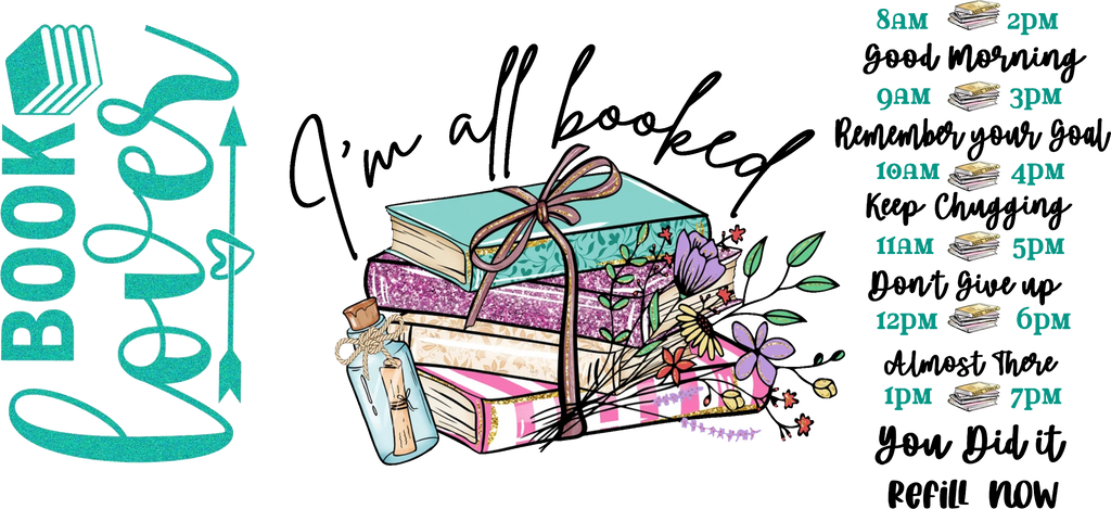 Entre Libros y Café para Vasos Snowglobe de 16 oz (book)