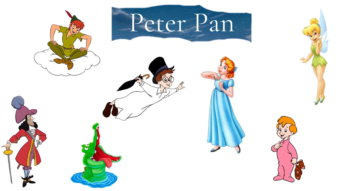 Aventuras en Nunca Jamás para Snowglobe 16 oz (Peter Pan)