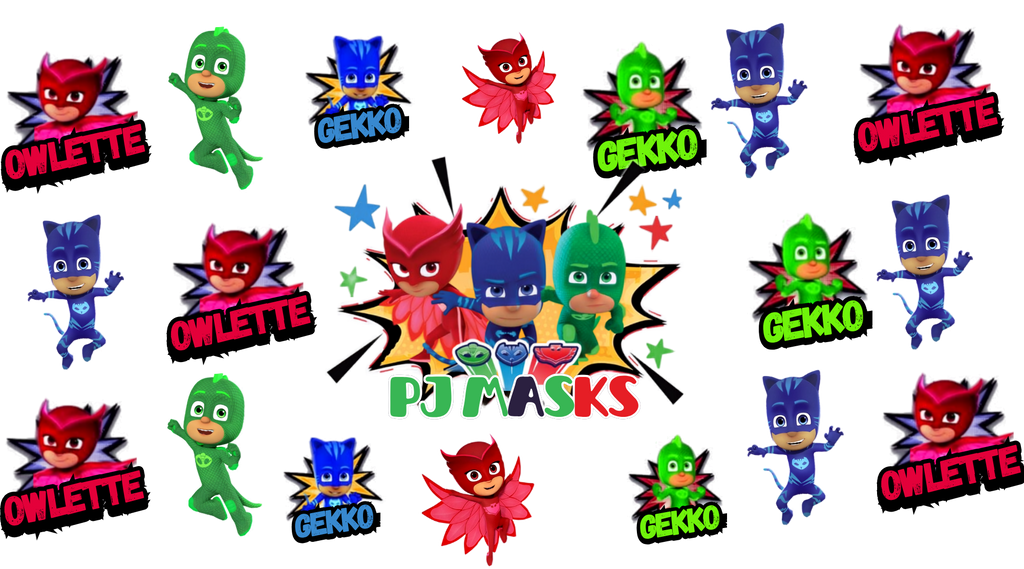 Héroes en Pijama para Snowglobe 16 oz (PJ Masks)