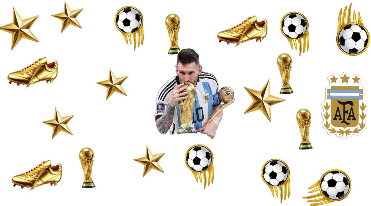 Campeón Número 10 para Vasos Snowglobe de 16 oz (Messi)