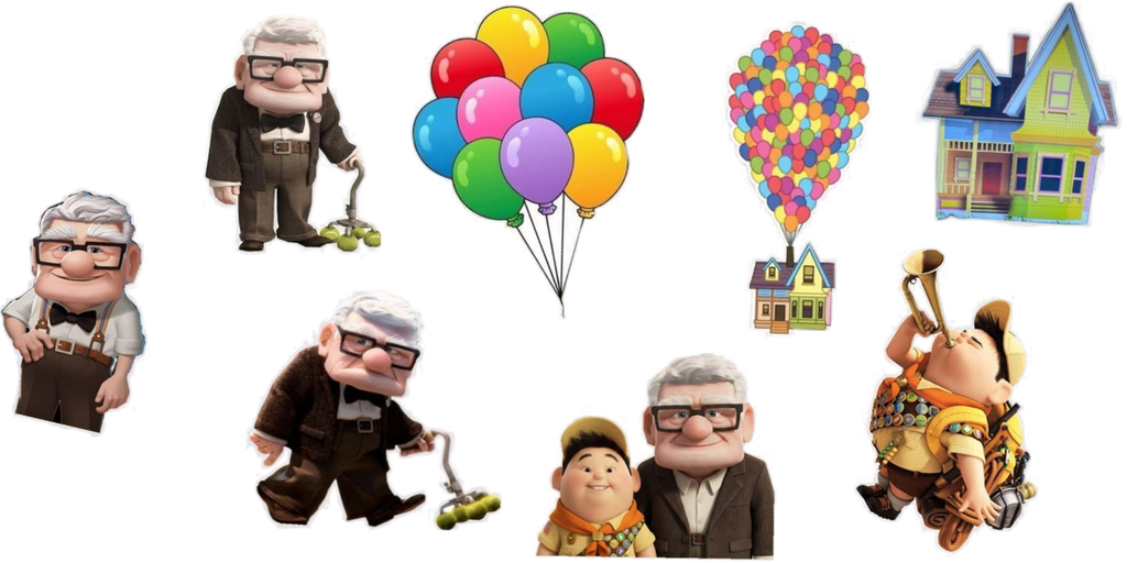 Aventura entre Globos para Snowglobe 16 oz (Up)