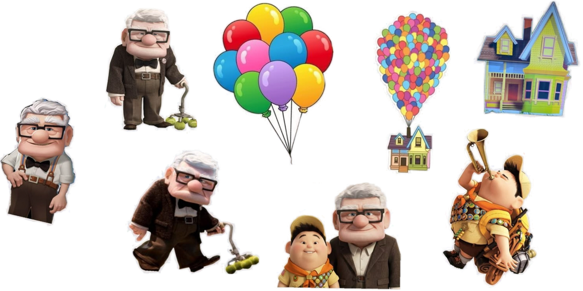 Aventura entre Globos para Snowglobe 16 oz (Up)