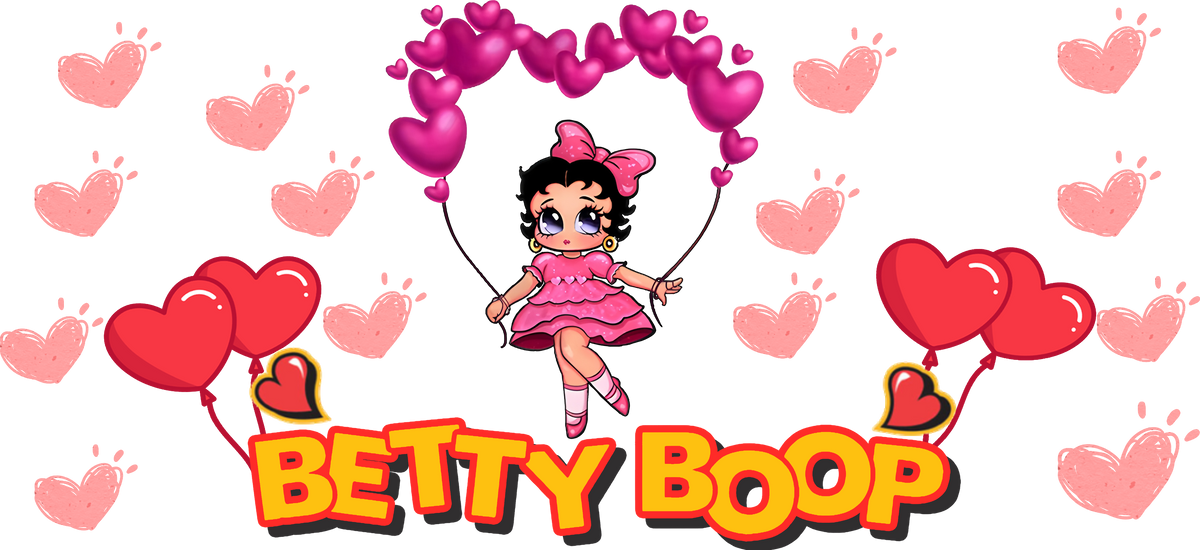 Glamour Retro para Vasos Snowglobe de 16 oz (Betty Boop)