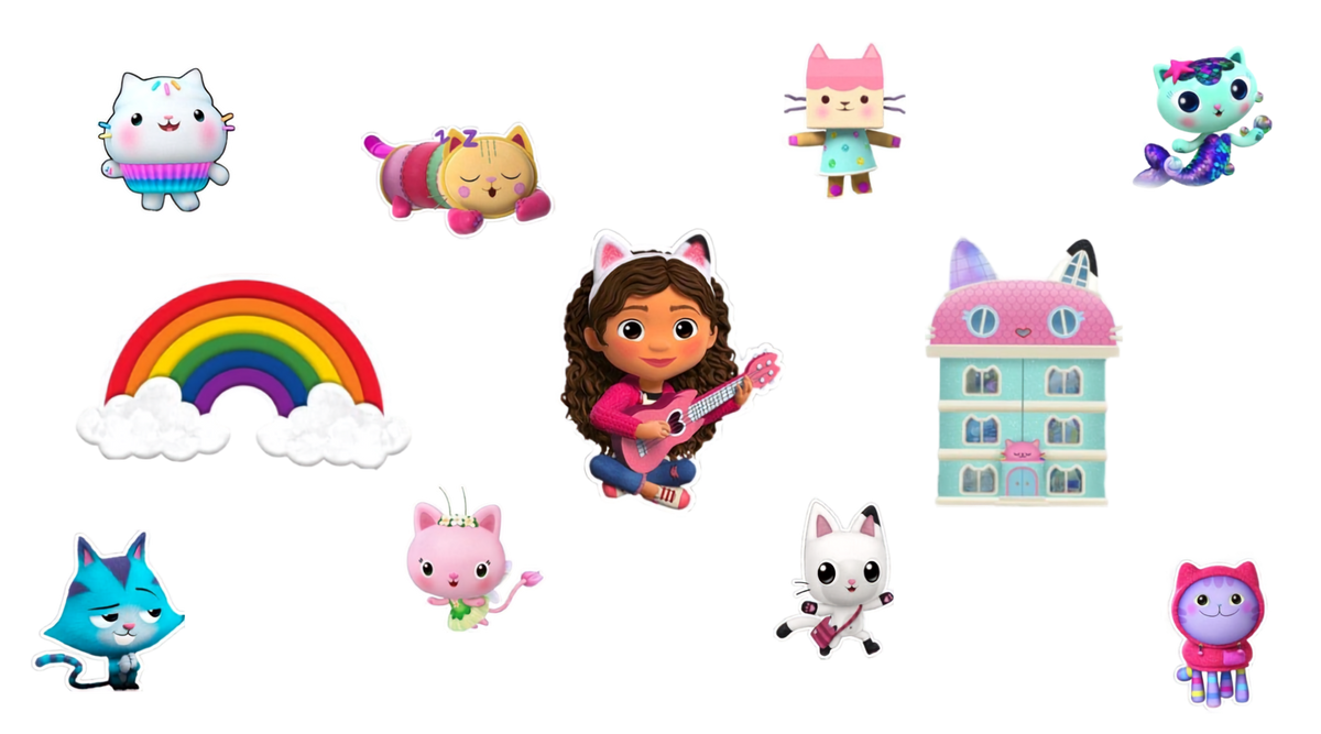 Casita de Gatitos y Diversión para Vasos Snowglobe de 16 oz (Casa de Gaby)