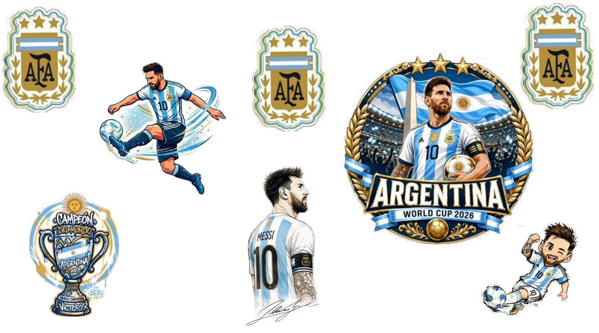 Campeón Número 10 para Vasos Snowglobe de 16 oz (Messi)