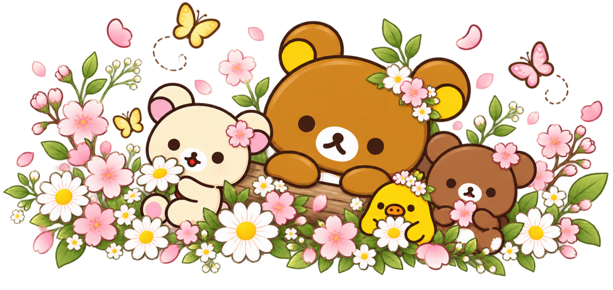 Diseños UV-DTF para Vasos Snowglobe de 16 oz (Rilakkuma)