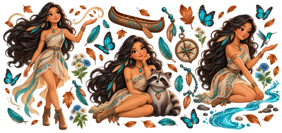 Colores y Encanto de India para Snowglobe 16 oz (India)