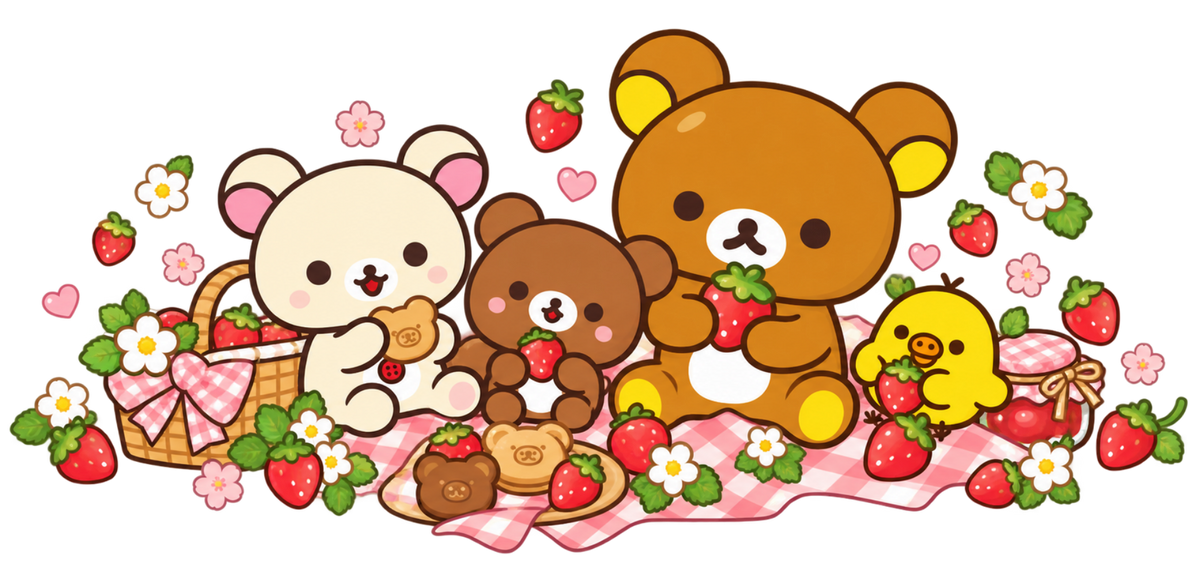 Diseños UV-DTF para Vasos Snowglobe de 16 oz (Rilakkuma)