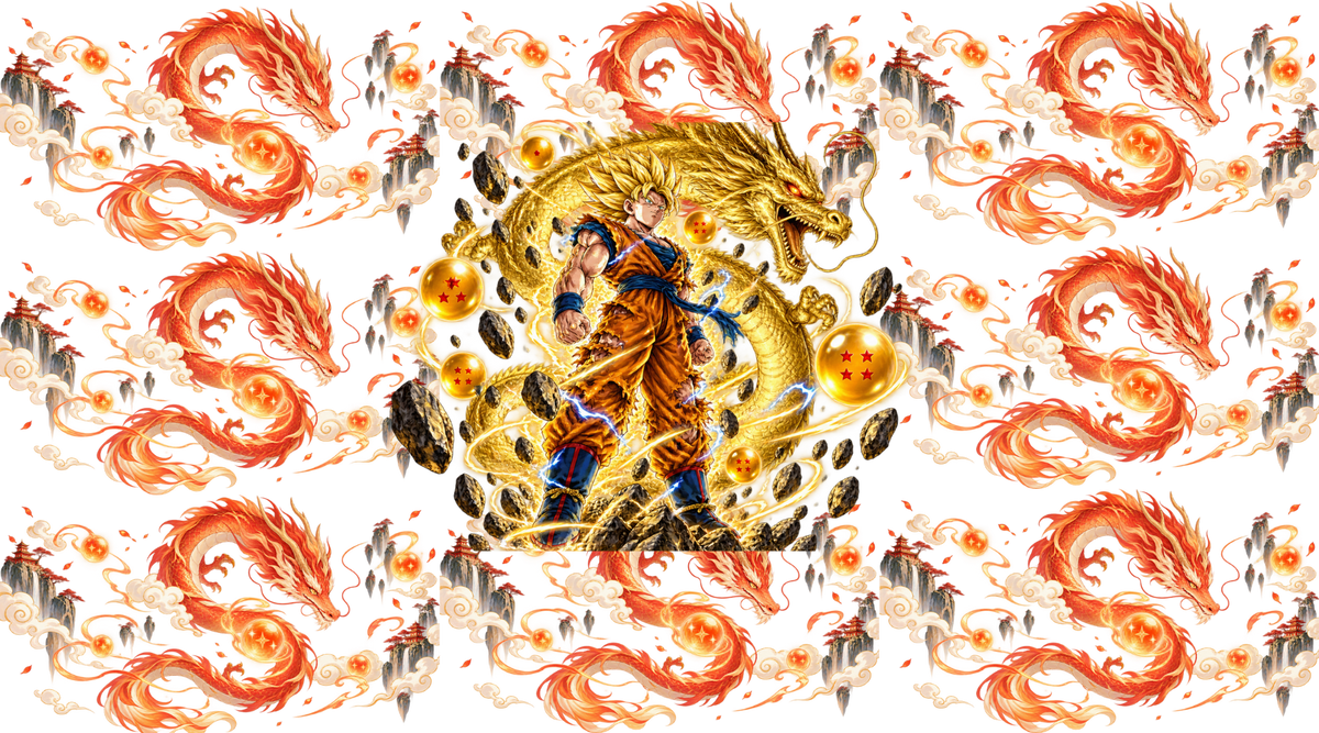 Guerreros de Energía para Vasos Snowglobe de 16 oz (Dragon Ball)