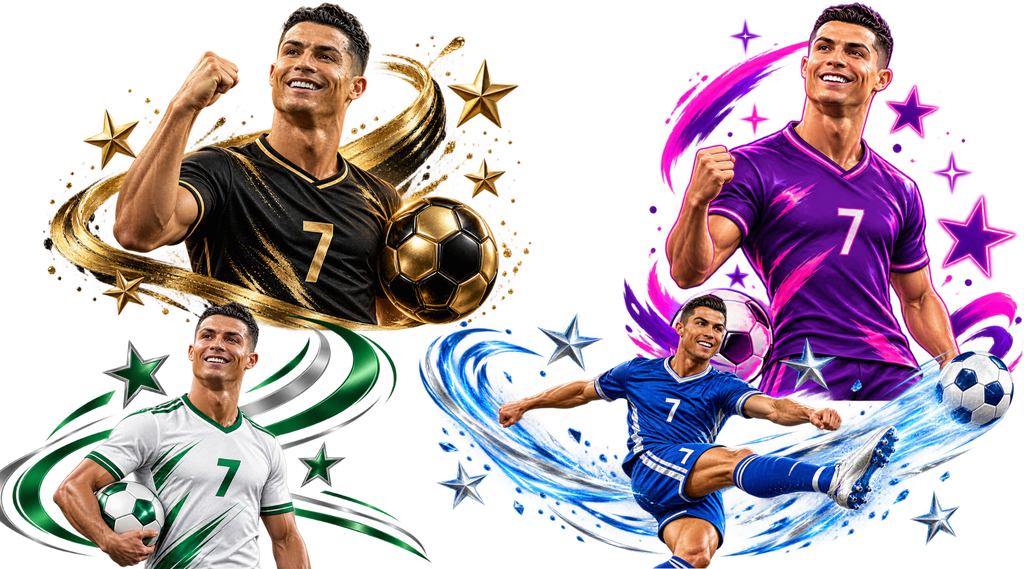 Pasión por el Fútbol  para Vasos Snowglobe de 16 oz (Cristiano Ronaldo)