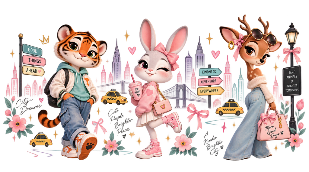 Ciudad Animal para Snowglobe 16 oz (Zootopia)