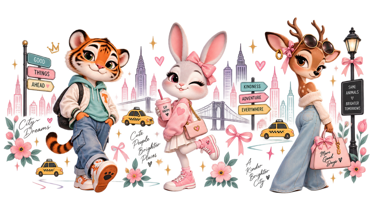 Ciudad Animal para Snowglobe 16 oz (Zootopia)