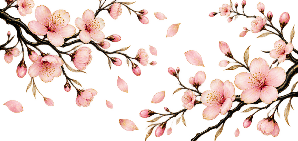 Primavera de Sakura para Snowglobe 16 oz (Árbol de cerezo)
