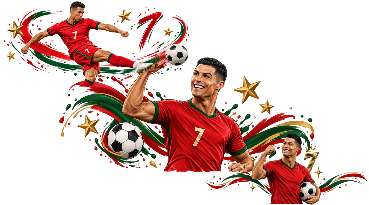 Pasión por el Fútbol  para Vasos Snowglobe de 16 oz (Cristiano Ronaldo)