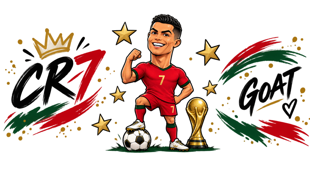 Pasión por el Fútbol  para Vasos Snowglobe de 16 oz (Cristiano Ronaldo)