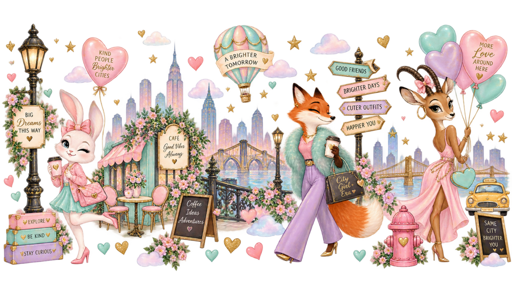 Ciudad Animal para Snowglobe 16 oz (Zootopia)