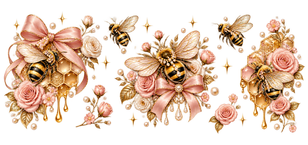 Dulce Colmena para Snowglobe 16 oz (Abejas)