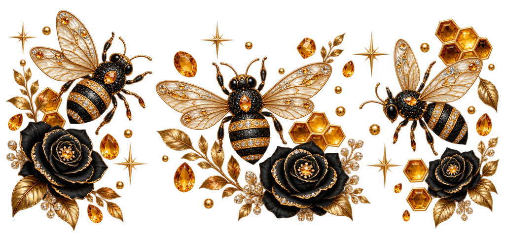 Dulce Colmena para Snowglobe 16 oz (Abejas)