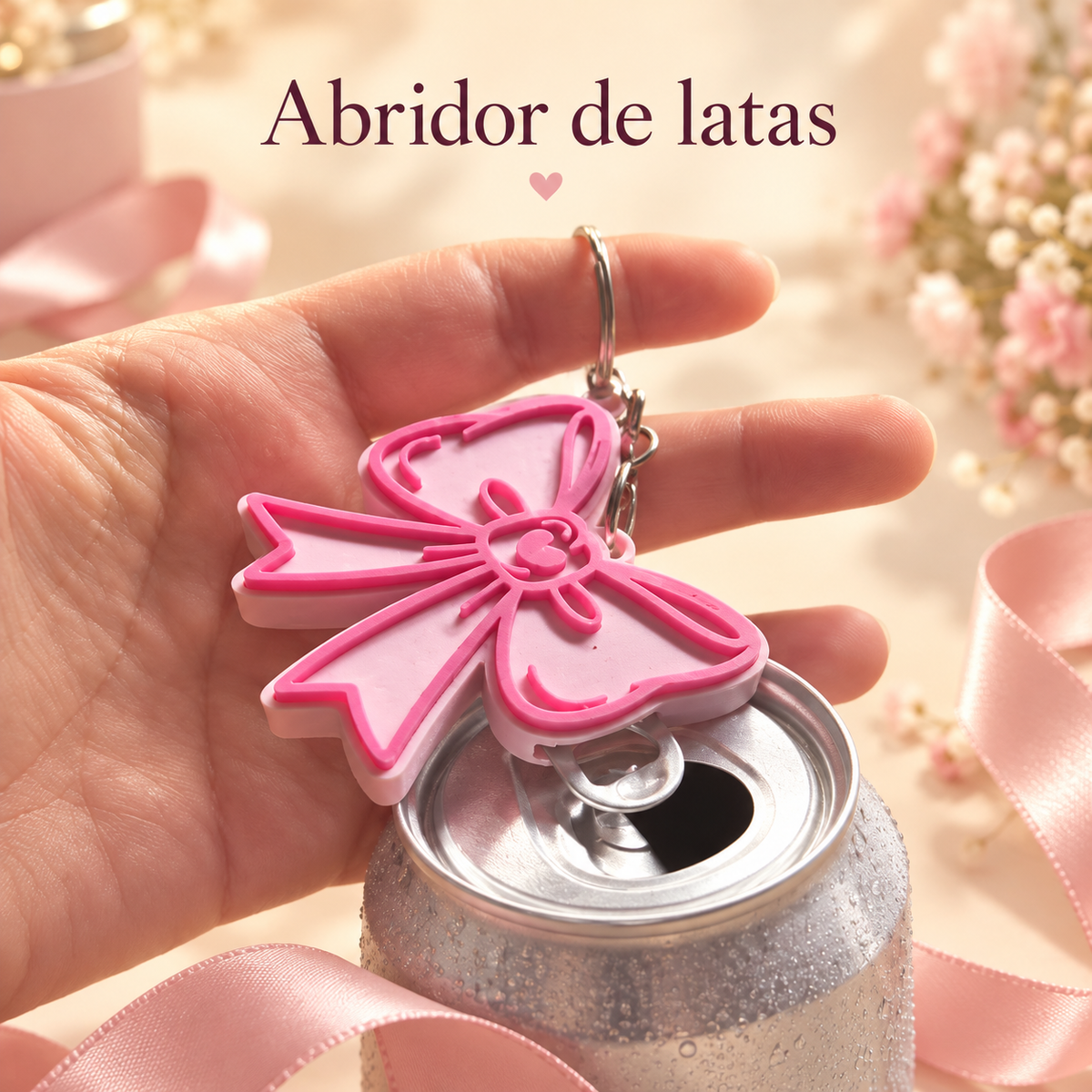 Abridor de latas — Lazo en relieve