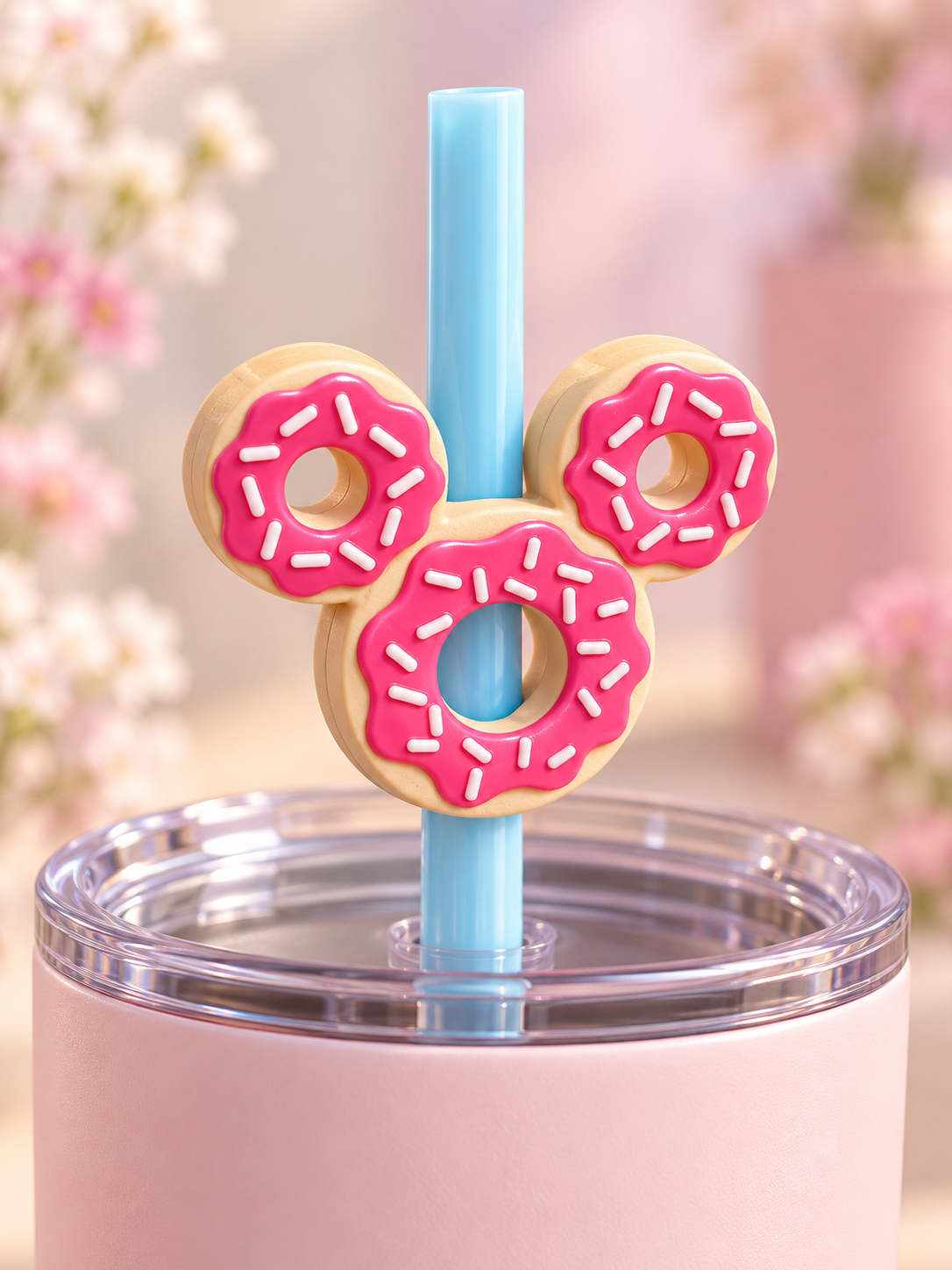 Decoración para popote — Donas