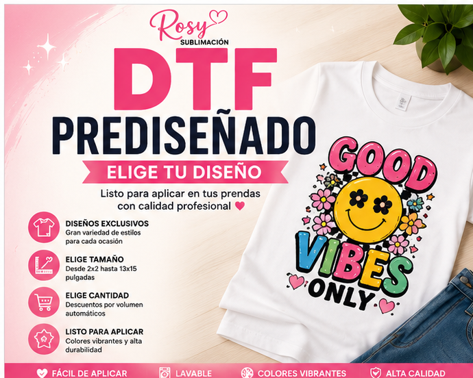 DTF Prediseñado – Elige tu Diseño