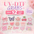 UV-DTF Grabs | $2 cada uno | Live Sale