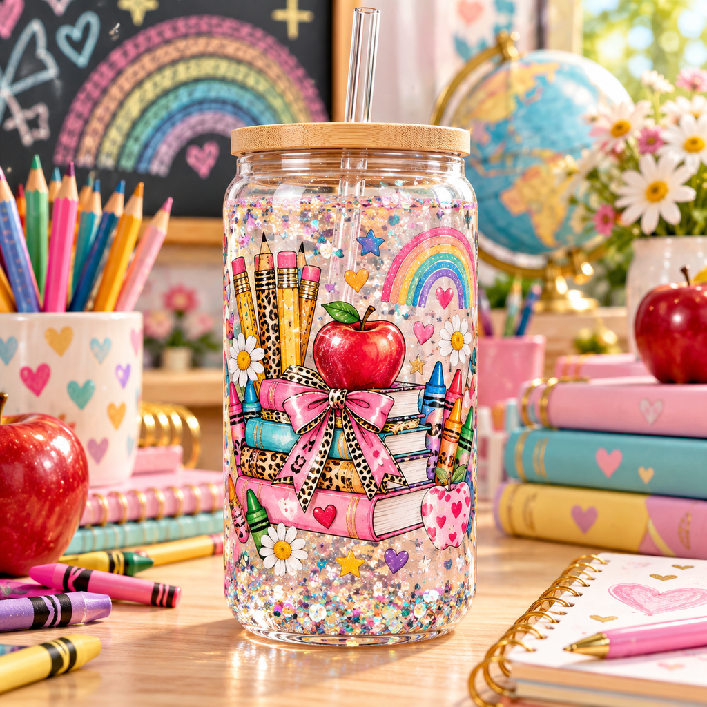 Maestros que Inspiran para Snowglobe 16 oz (Teacher)