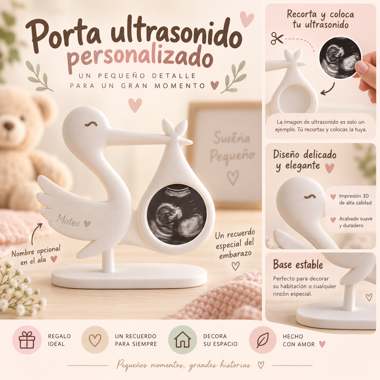 Porta Ultrasonido Personalizado