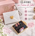Llavero 3D Personalizado en Forma de Sobre