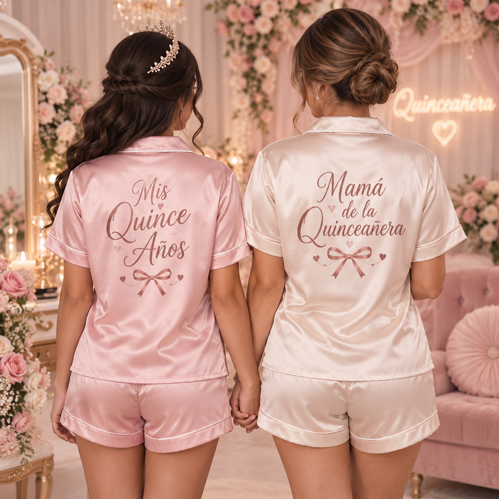 Conjunto Personalizado para Quinceañera o Mamá