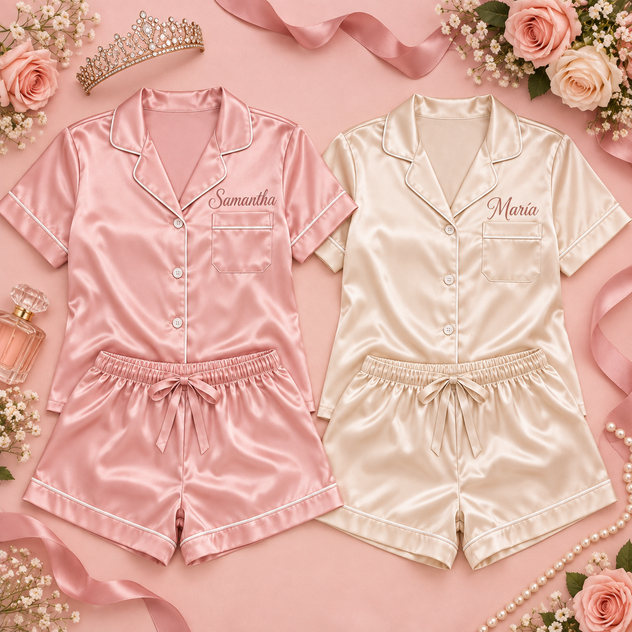 Conjunto Personalizado para Quinceañera o Mamá