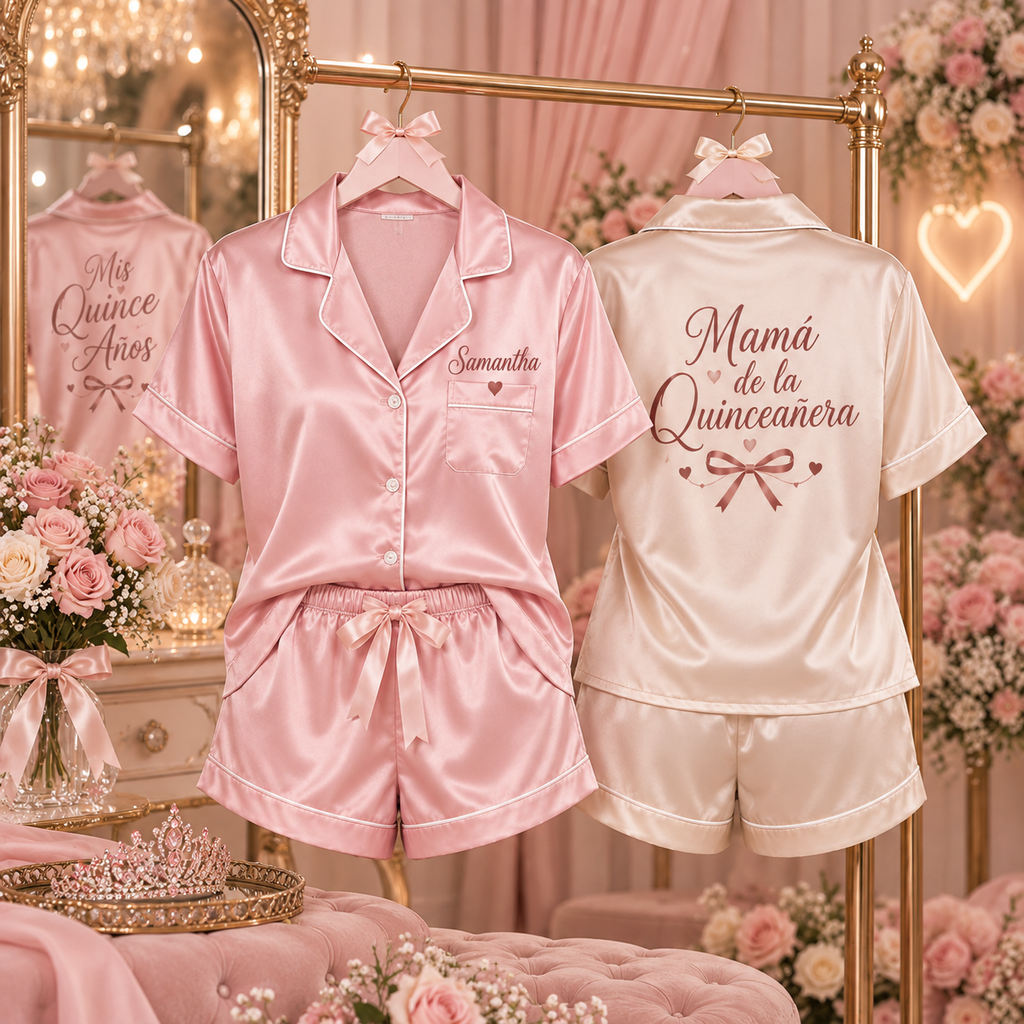 Conjunto Personalizado para Quinceañera o Mamá
