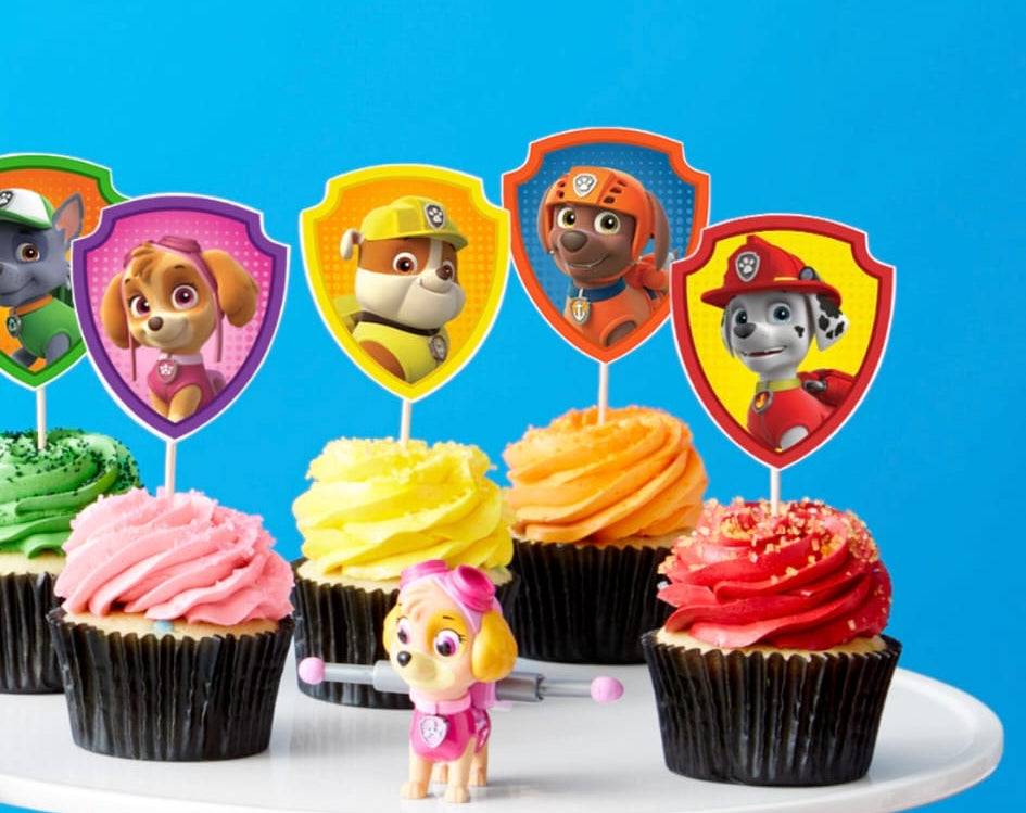 Cupcake topper personalizados