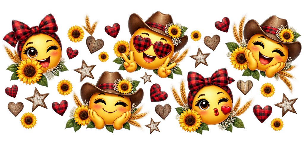 Emociones Divertidas para Snowglobe 16 oz (Emojis)