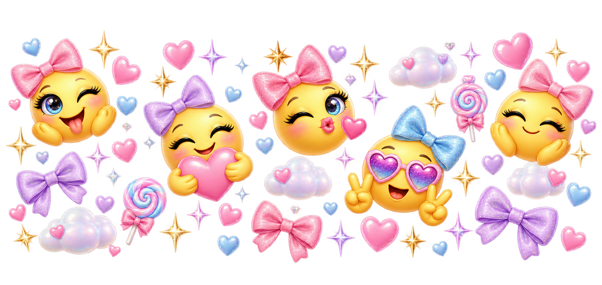 Emociones Divertidas para Snowglobe 16 oz (Emojis)