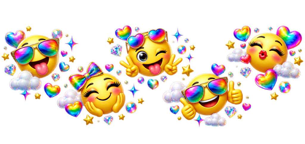 Emociones Divertidas para Snowglobe 16 oz (Emojis)