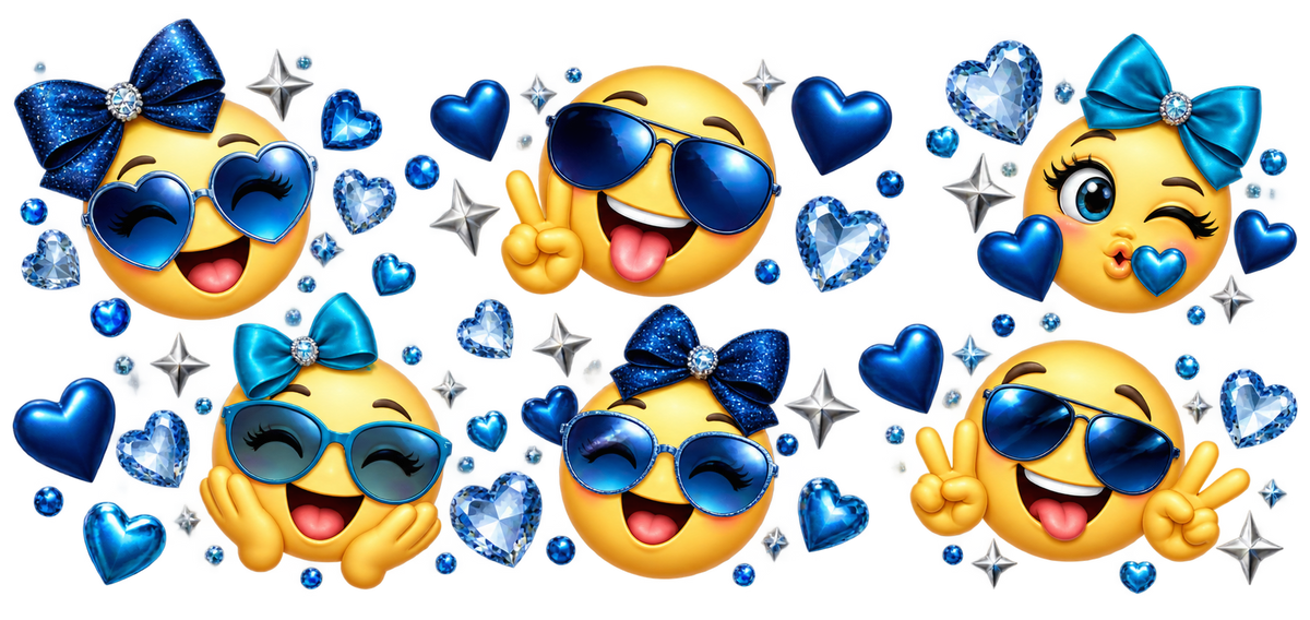 Emociones Divertidas para Snowglobe 16 oz (Emojis)