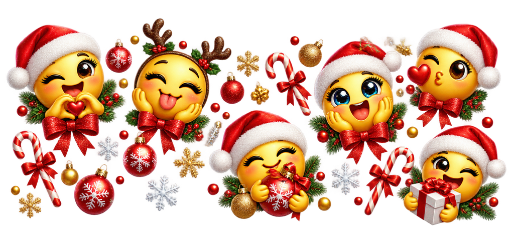 Emociones Divertidas para Snowglobe 16 oz (Emojis)