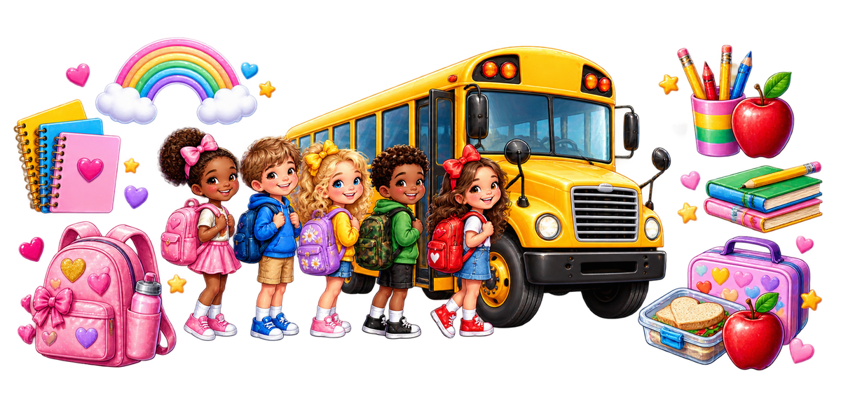 Regreso a Clases con Color para Snowglobe 16 oz (Vuelta al colegio)