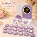 Exhibidor NFC de arcos con tarjetero