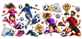 Pasión por el Fútbol para Snowglobe 16 oz (Fútbol)