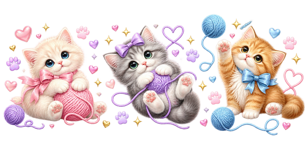 Dulces Gatitos para Snowglobe 16 oz (Gato)