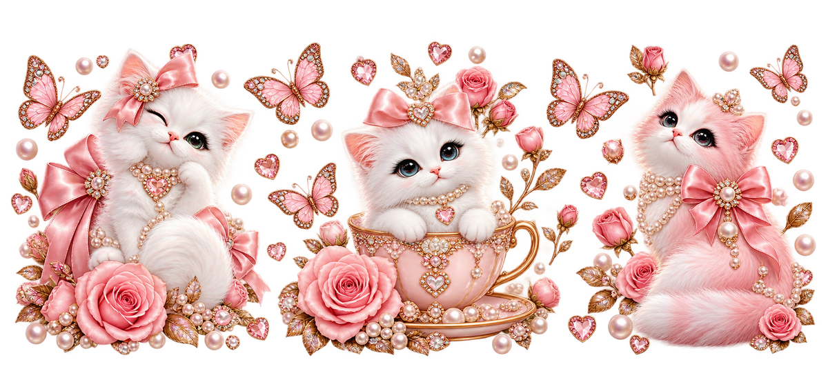 Dulces Gatitos para Snowglobe 16 oz (Gato)